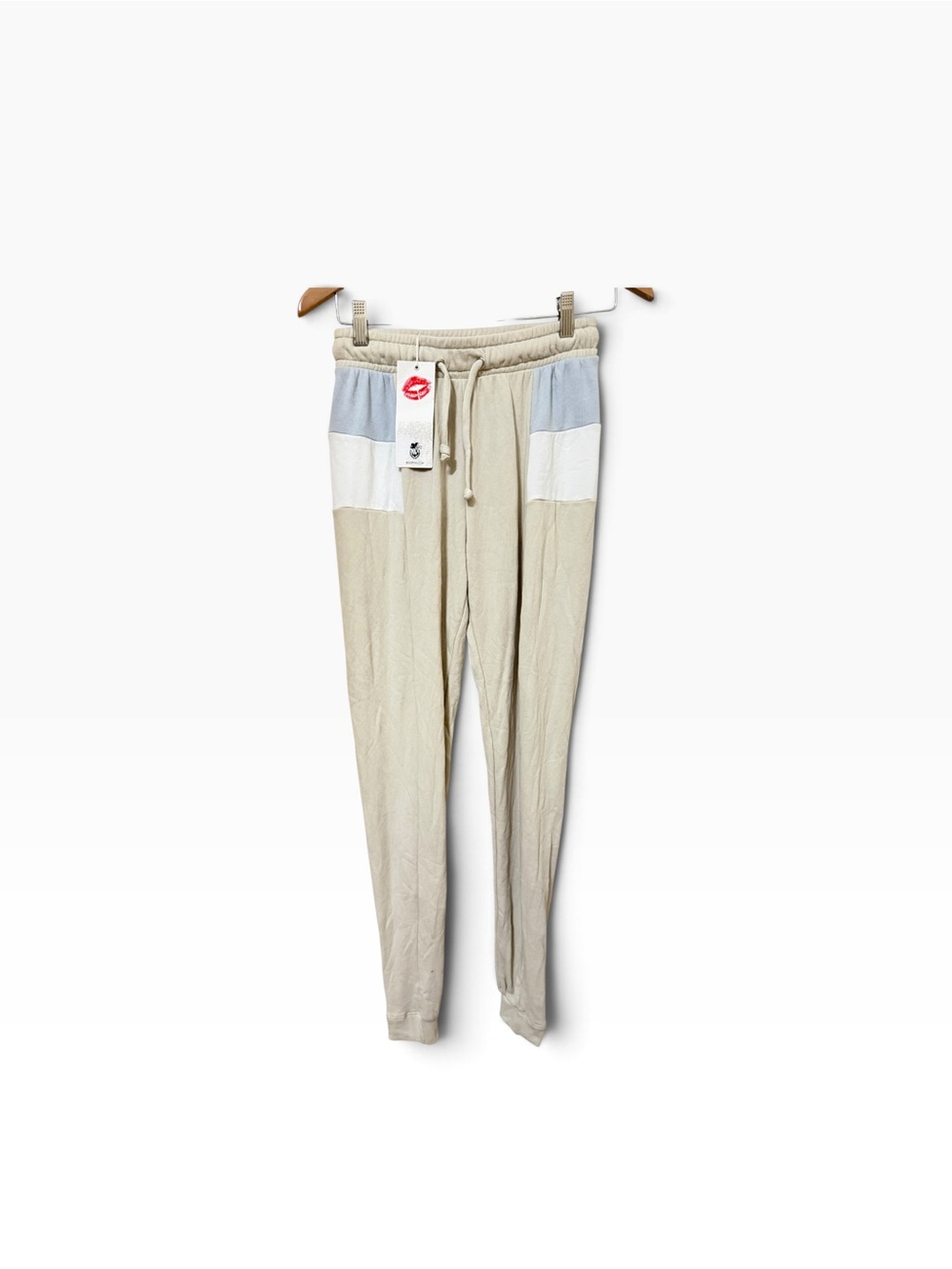 Wildfox sweat pants joggers color block new with tags size small
